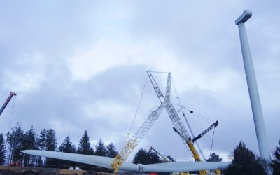 Stream assisted Q ENERGY in the construction of a wind farm consisting exclusively of reconditioned wind turbines
